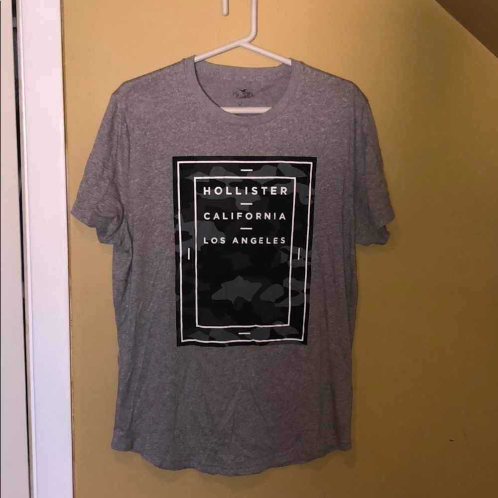 HOLLISTER T-SHIRT GREY